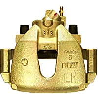 141.45086 Brake Caliper, Remanufactured, Semi-loaded (Caliper & Hardware) Type, Sold Individually, Includes bracket