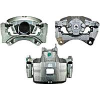 141.63077 Brake Caliper, Remanufactured, Semi-loaded (Caliper & Hardware) Type, Sold Individually, Includes bracket