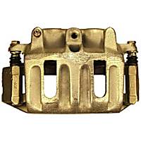 141.65034 Brake Caliper, Remanufactured, Semi-loaded (Caliper & Hardware) Type, Sold Individually, Includes bracket