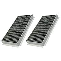21653064 Cabin Air Filter Set (Activated Charcoal) - Replaces OE Number 64-31-9-171-858