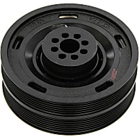 80001125 OE Replacement Series Crankshaft Pulley - Direct Fit, Sold Individually
