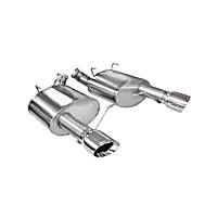 14317 Axle-Back Exhaust System, 8, 5.0, Made of Stainless Steel, Xtreme Series