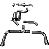 14834 Sport Series - 2014-2018 Volkswagen GTI Cat-Back Exhaust System - Made of Stainless Steel