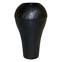 52104174 Shift Knob - Black, Plastic, Direct Fit, Sold Individually