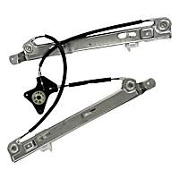 68002896AA Front, Passenger Side OE Replacement Series Power Window Regulator, Without Motor