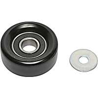 49159 Accessory Drive Belt Tensioner Pulley - Accessory Belt Tension Pulley, 0.67 in ID, 2.58 in OD, Sold individually