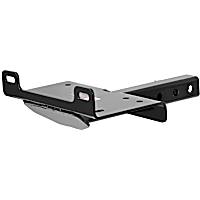 31010 Winch Mount - Powdercoated Black, Steel, Plate, Universal, Sold Individually