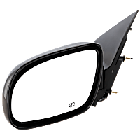 Driver Side Mirror, Power, Manual Folding, Heated, Paintable, No Signal Light, No Memory, No Puddle Light, No Auto-Dimming, No Blind Spot Feature