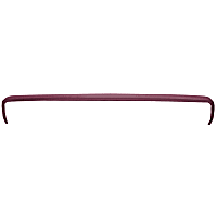 12-305-MR ABS Thermoplastic Dash Cover - Maroon