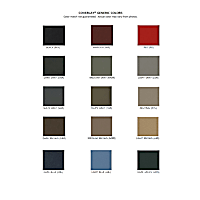 18-207SC-NTL Neutral, Molded, ABS Thermoplastic, Dash Cover Overlay 