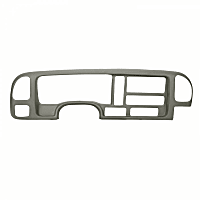 18-695IC-MGR Instrument Panel Cover - Medium Gray, ABS Plastic, Sold individually