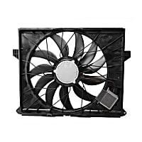 164-500-00-93 OE Replacement Cooling Fan Assembly - Engine Fan