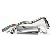 39315 Cat-Back Exhaust System, Made of Stainless Steel, Ultra Flo Welded SS Series
