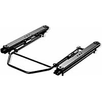 51255-01 Seat Slider - Powdercoated Black, OE Style, Direct Fit, Kit