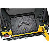 51512-01 Cargo Mat - Black, Rubber, Molded Cargo Liner, Direct Fit, Sold individually