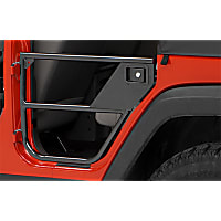 51827-01 Rock Door - Matte Black, Direct Fit, Set of 2