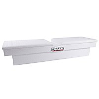 DZ8370WH Tool Box - White, Aluminum, Direct Fit, Sold individually