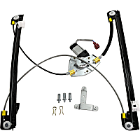 Front, Driver Side Window Regulator, Power