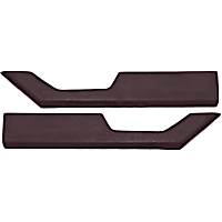 40PLR-15023 Arm Rest - Cordovan brown, Direct Fit, Set of 2