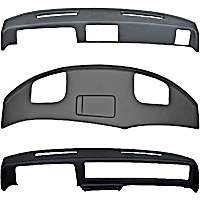 705-15013 Dash Cover, Black, Molded; Overlay Over Factory Dash