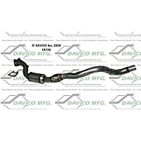 19726 Driver Side Catalytic Converter, Federal EPA Standard, 46-State Legal (Cannot ship to or be used in vehicles originally purchased in CA, CO, NY or ME), Direct Fit