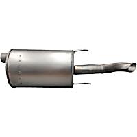 Rear Muffler, Factory Finish, 6 Cyl 3.4L