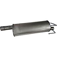 Muffler, With Dual Exhaust, Factory Finish, 8 Cyl 5.7L