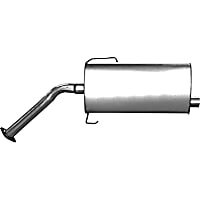 Driver or Passenger Side Muffler, Front, 6 Cyl 3.0L