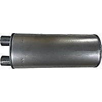 Rear Muffler, Center, Factory Finish, 8 Cyl 7.4L