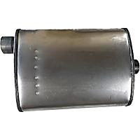 Rear Muffler, Universal Fit, Factory Finish, 6 Cyl 3.8L