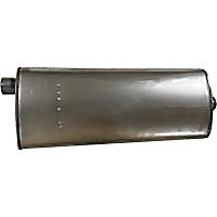 Muffler, Factory Finish, 6 Cyl 3.5L - 