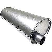 Rear Muffler, Center, 6 Cyl 4.0L