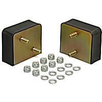 KJ01003BK Driver and Passenger Side Motor Mount, Set of 2