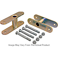 KT61010BK Leaf Spring Shackles and Hangers - Direct Fit, Set of 2