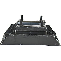 A2858 Transfer Case Mount - Black, Metal and Rubber, Direct Fit