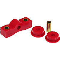8-1602 Shifter Bushing - Red, Polyurethane, Direct Fit, Set of 3