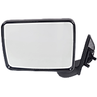 Driver Side Mirror, Manual Adjust, Manual Folding, Non-Heated, Paintable, No Signal Light, No Memory, No Puddle Light, No Auto-Dimming, No Blind Spot Feature