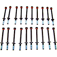 HBK3154 DNJ Cylinder Head Bolt Cylinder Head Bolt, Set of 20