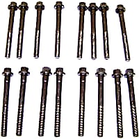 HBK4137 DNJ Cylinder Head Bolt Cylinder Head Bolt, Set of 16