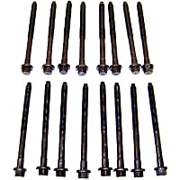HBK4138 DNJ Cylinder Head Bolt Cylinder Head Bolt, Set of 16