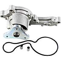 WP242A Water Pump, 2.4L, 4Cyl, New DNJ Water Pump
