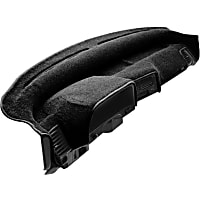 71980 Dash Cover, Black, Dash Mat, Original Series