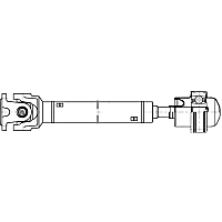 JP-415 Driveshaft, - Front