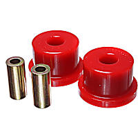11.1101R Differential Carrier Bushing - Red, Polyurethane, Direct Fit