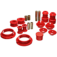 15.18101R Master Bushing Kit - Red, Polyurethane, Direct Fit, Kit