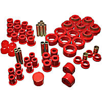 3.18102R Master Bushing Kit - Red, Polyurethane, Direct Fit, Kit