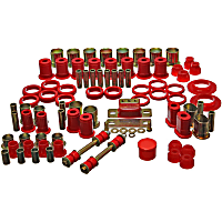 3.18112R Master Bushing Kit - Red, Polyurethane, Direct Fit, Kit
