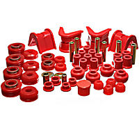 4.18107R Master Bushing Kit - Red, Polyurethane, Direct Fit, Kit