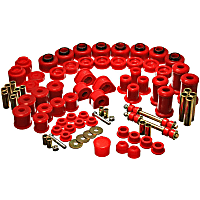 4.18115R Master Bushing Kit - Red, Polyurethane, Direct Fit, Kit