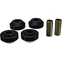 4.7112G Strut Rod Bushing - Black, Polyurethane, Direct Fit, 2-arm set